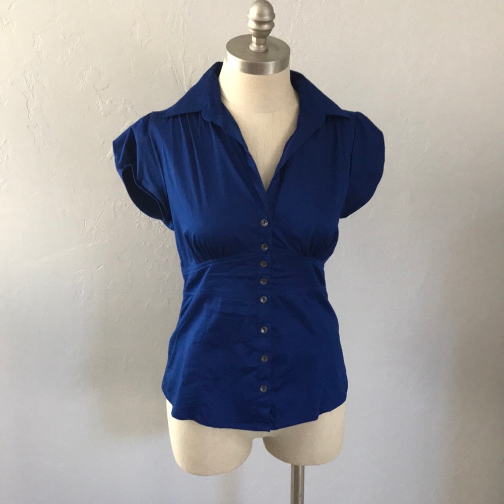 Banana republic button up blouse